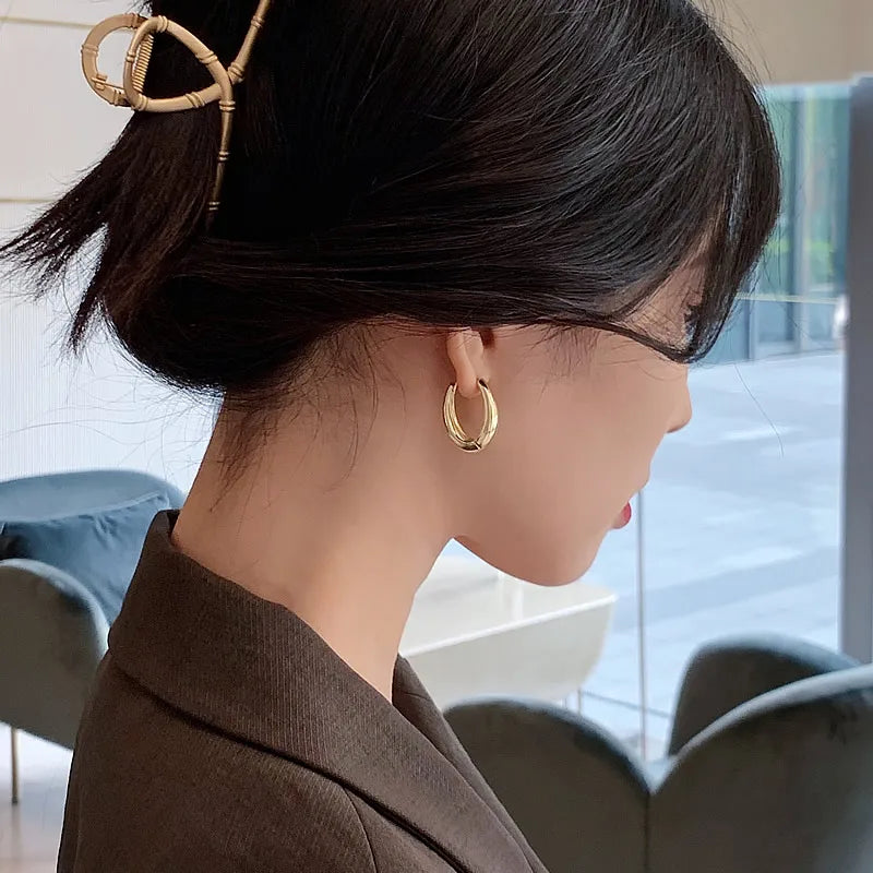 Brincos para mulher moda coreana, jóias para uso diário