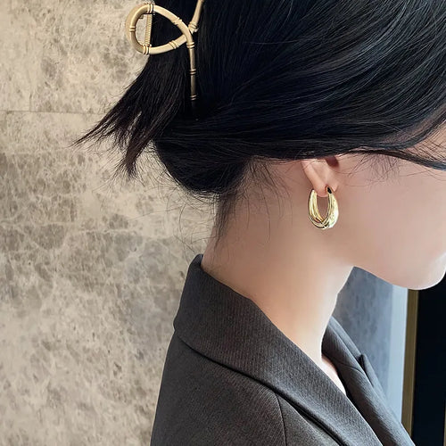 Brincos para mulher moda coreana, jóias para uso diário