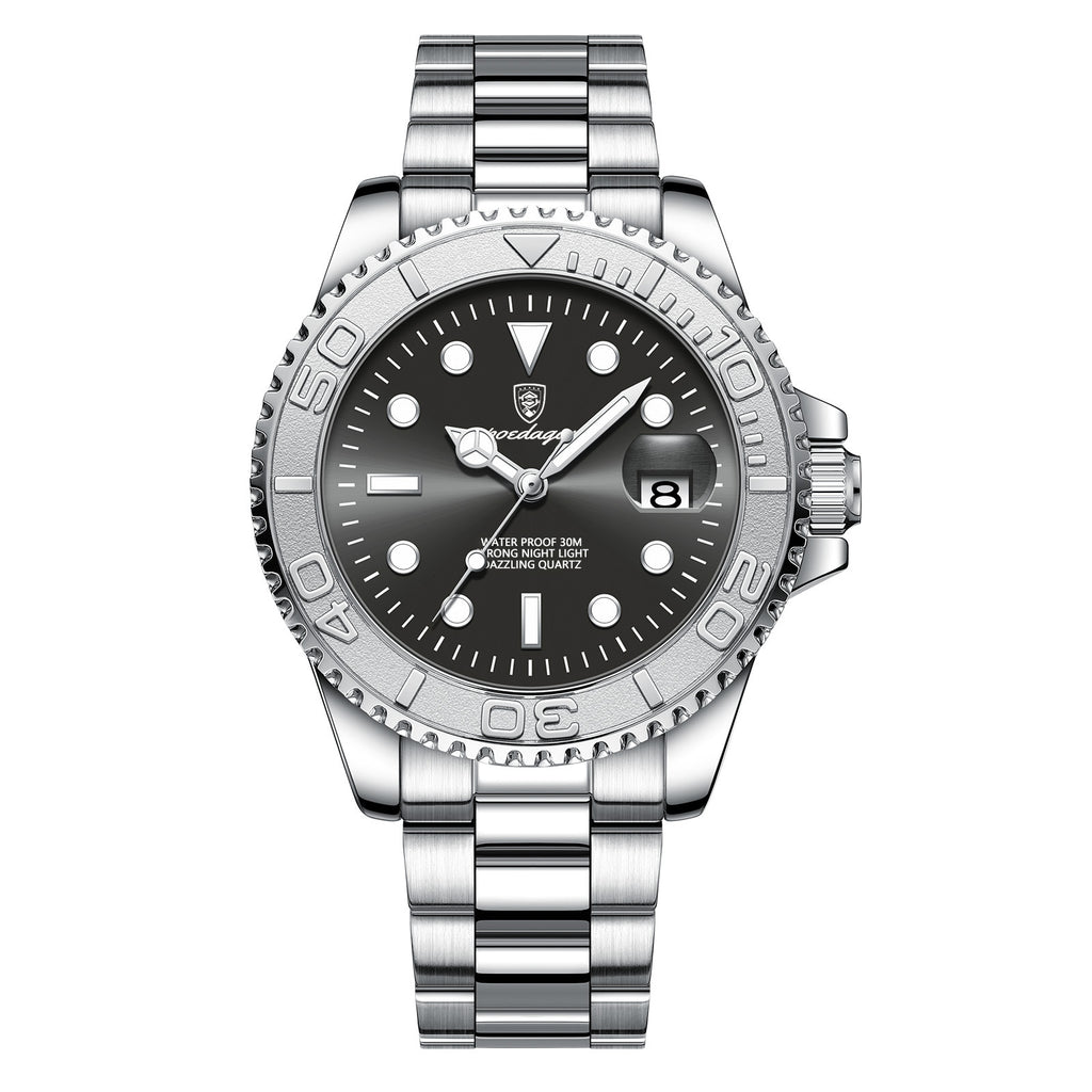 Relógio de Pulso Quartz para Homem à Prova de Água 50m