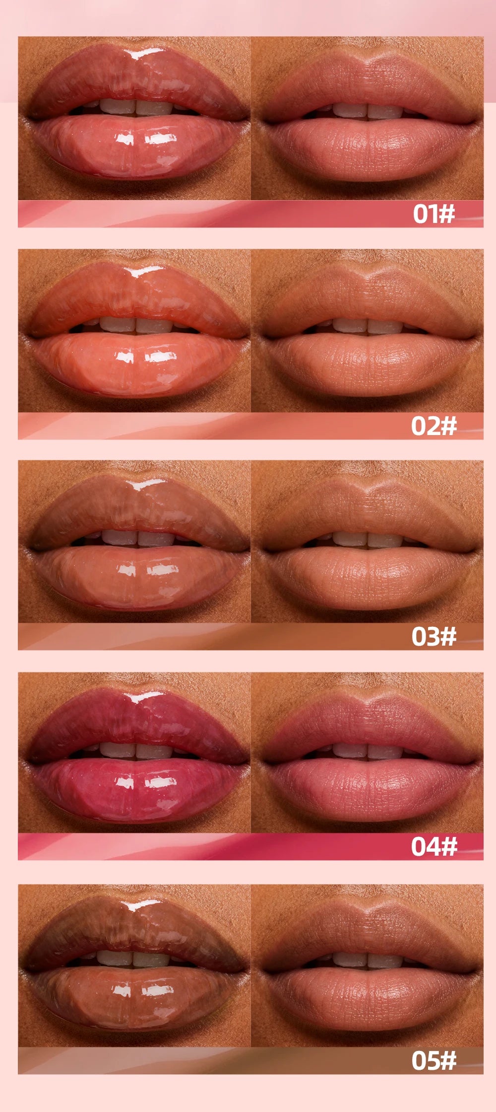 Gloss Labial Hidratante Efeito Espelho
