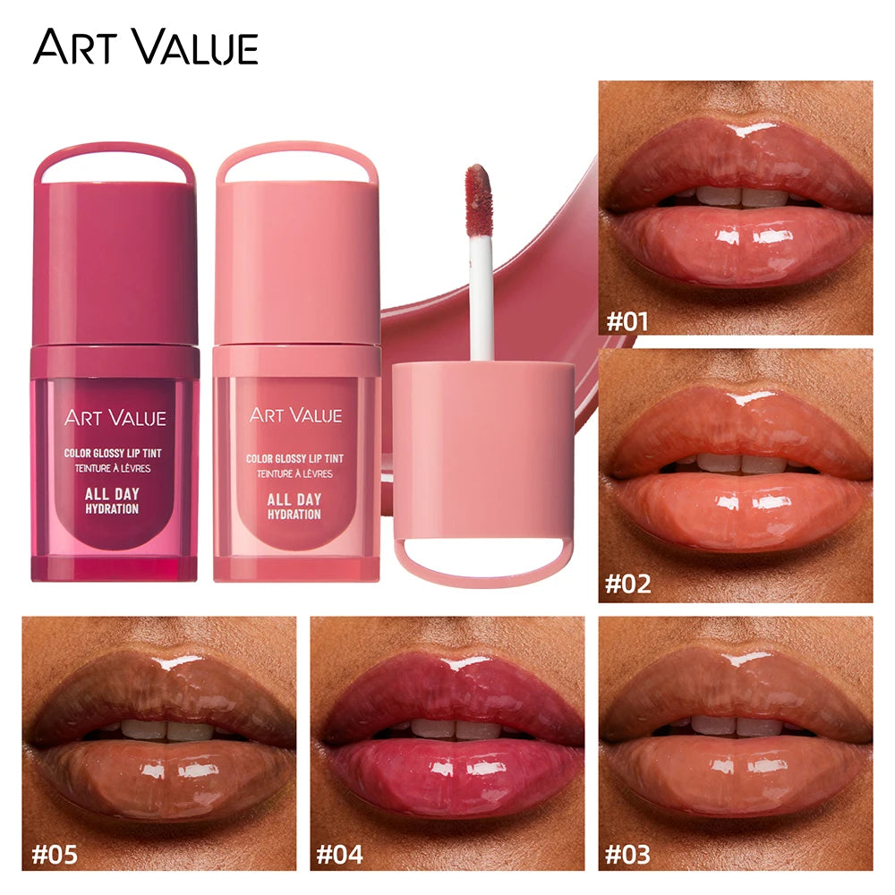 Gloss Labial Hidratante Efeito Espelho