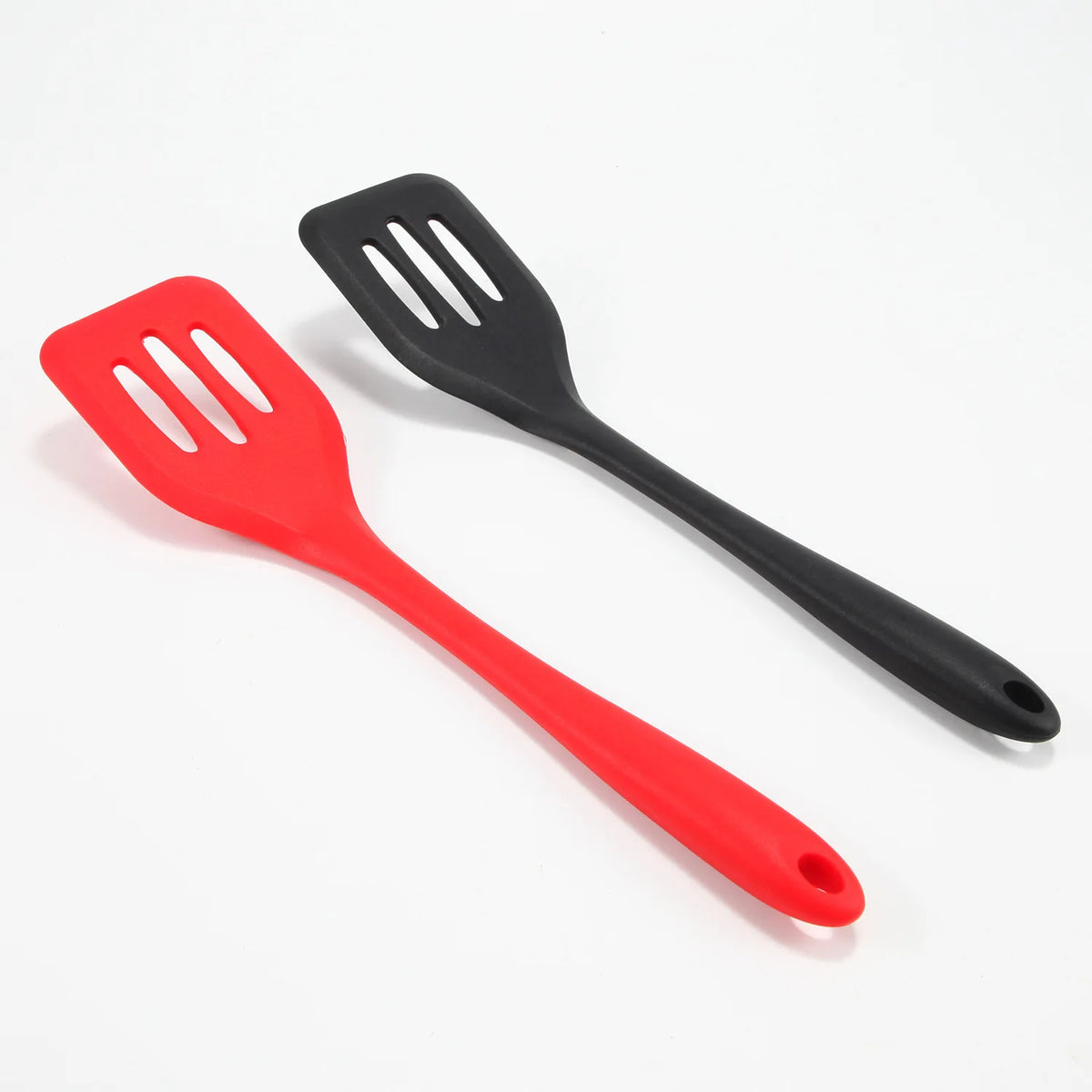 Espátula de Silicone Ranhurada para Cozinha