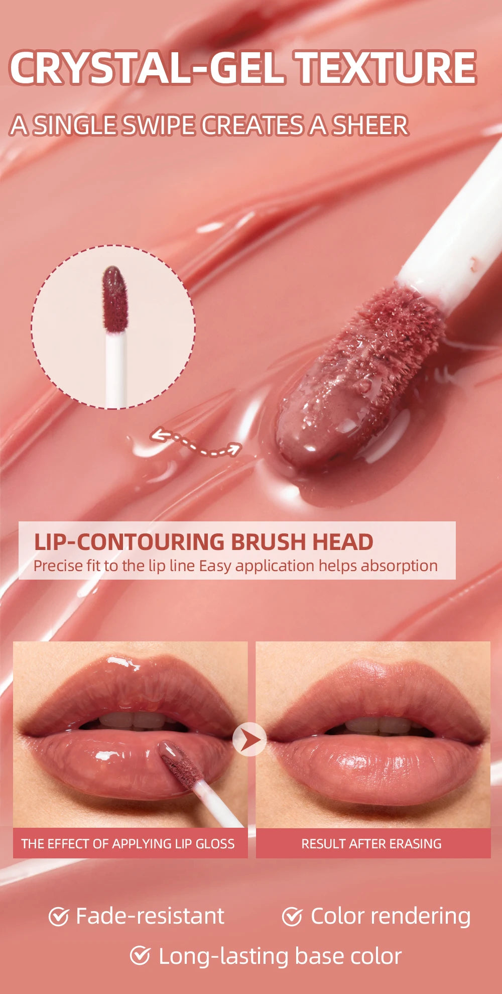Gloss Labial Hidratante Efeito Espelho