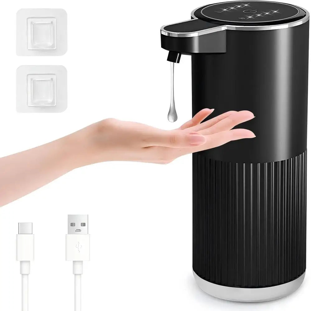 Dispensador de sabão IPX5, recarregável elétrico e inteligente pode ser usado na cozinha ou banheiro