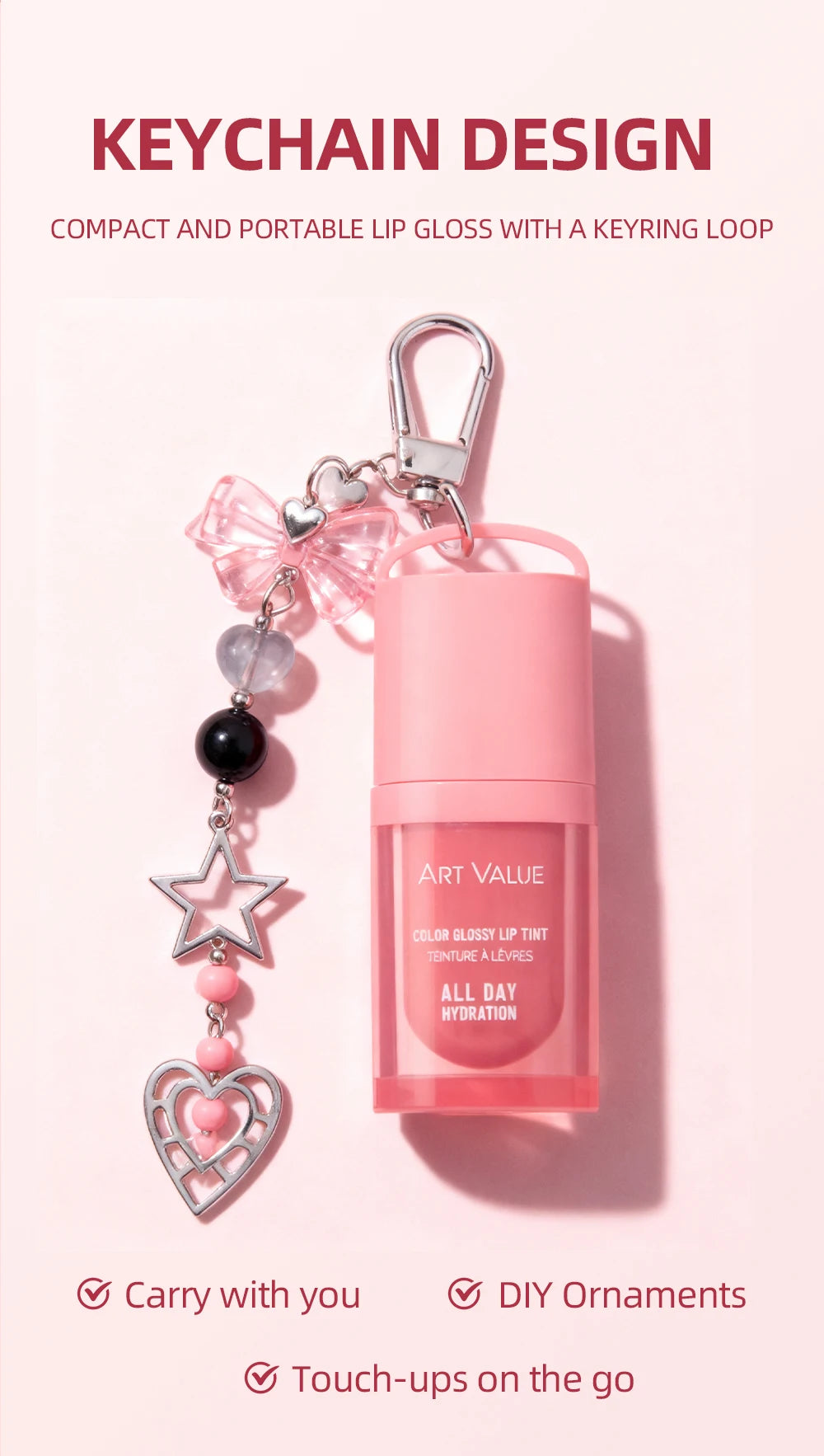 Gloss Labial Hidratante Efeito Espelho