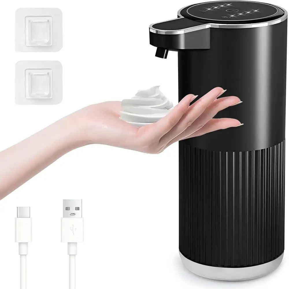 Dispensador de sabão IPX5, recarregável elétrico e inteligente pode ser usado na cozinha ou banheiro