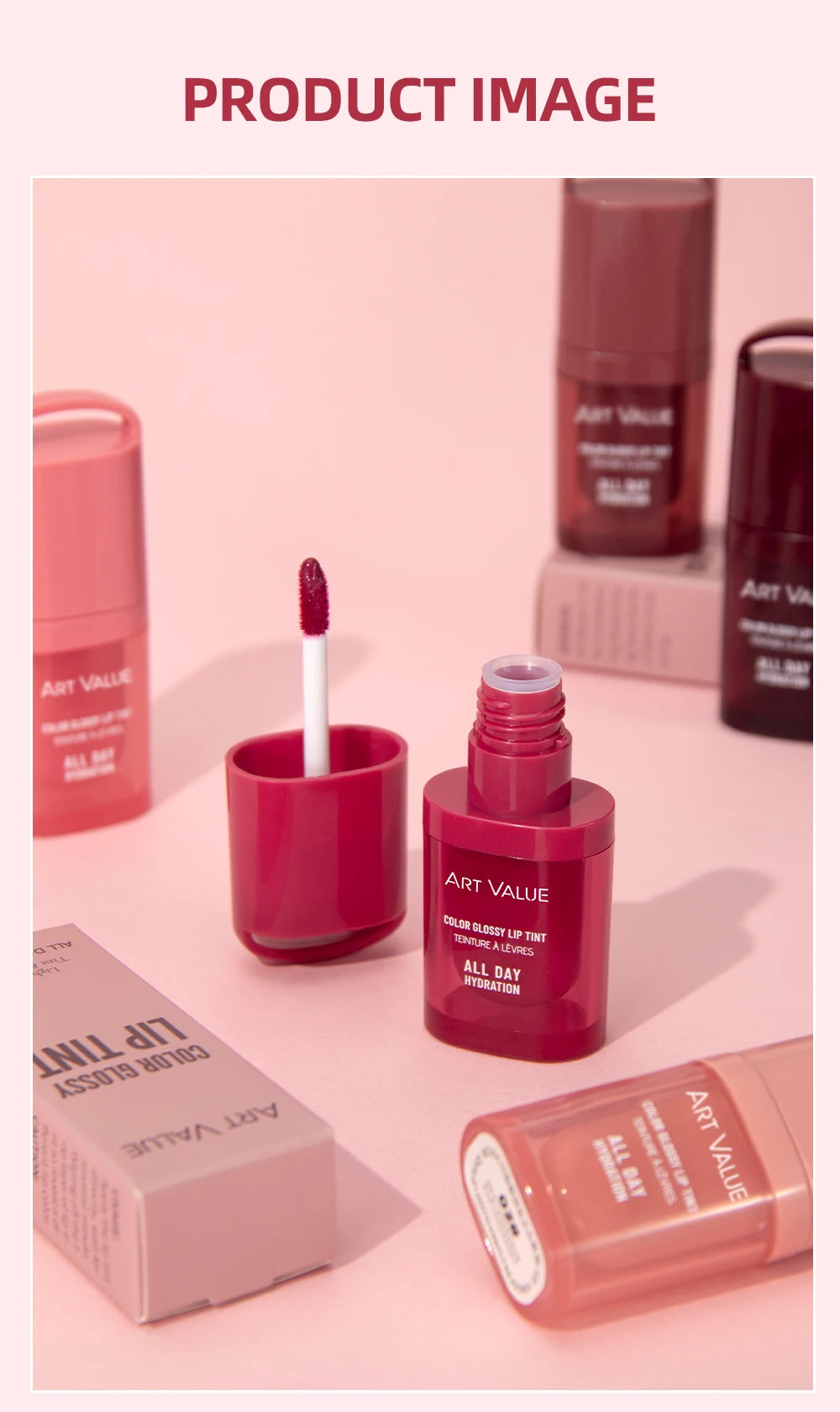 Gloss Labial Hidratante Efeito Espelho