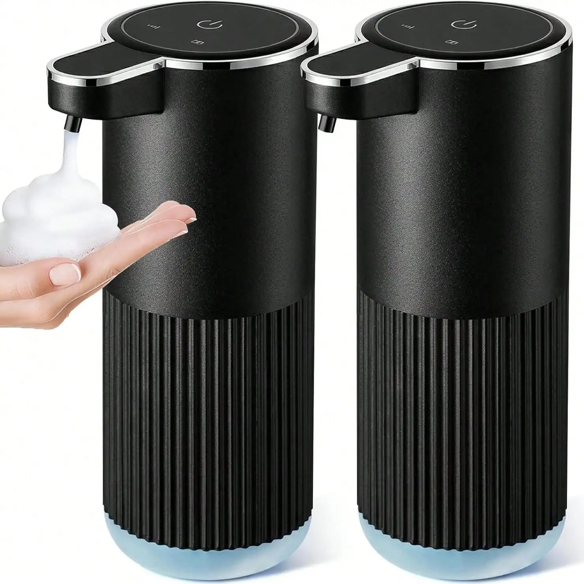 Dispensador de sabão IPX5, recarregável elétrico e inteligente pode ser usado na cozinha ou banheiro