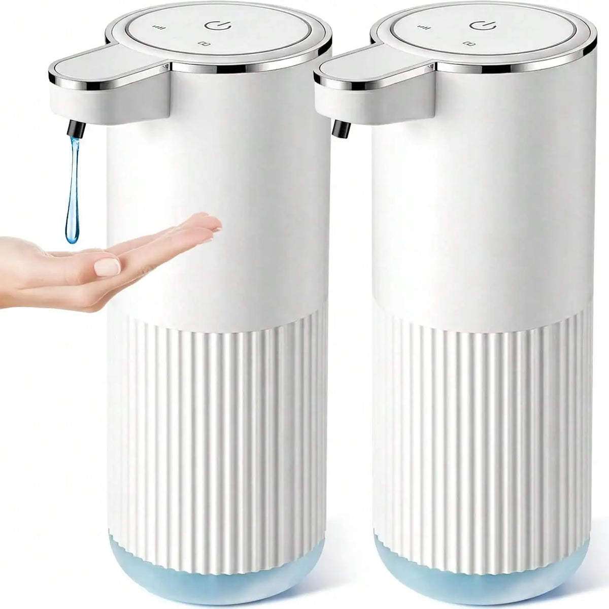 Dispensador de sabão IPX5, recarregável elétrico e inteligente pode ser usado na cozinha ou banheiro